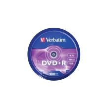 Płyta DVD Verbatim 43551 (4,7GB; 16x; 100szt.; Cake)