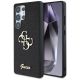 Etui Guess Fixed Glitter Big 4G Metal Logo do Samsung Galaxy S25 Ultra czarny