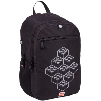 2. LEGO Bricks Extended Backpack 20222-2511 Czarne One size