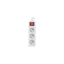 Przedłużacz Lanberg PS1-03E-0300-W (3m; kolor biały)