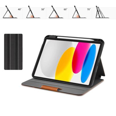 7. Etui Tech-Protect Fleece na iPad 10.9” 10 / 2022 / 11” 11 / 2025 - brązowe