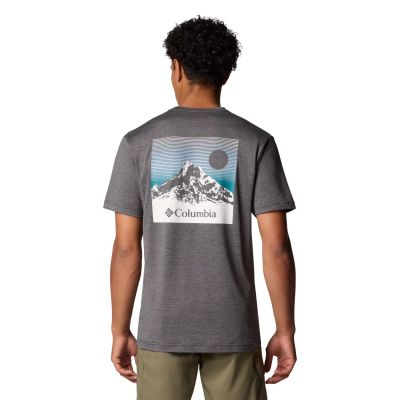 3. Columbia Kwick Hike Back Graphic SS Tee 2071754014 Czarne L