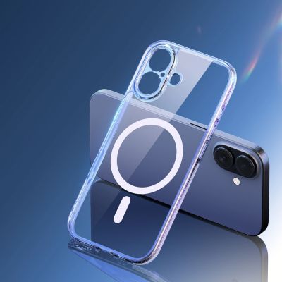 10. Etui Dux Ducis Clin Mag na iPhone 17 kompatybilne z MagSafe - przezroczyste