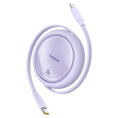 2. Kabel Baseus Free2Pull 20W 1m (fioletowy)