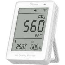 Miernik jakości powietrza WiFi LCD Sonoff AirGuard CO2 SAWF-08P