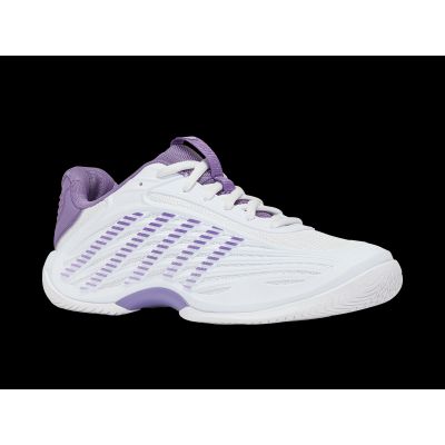 2. Sneakersy K-swiss HYPERCOURT EXPRESS 3 WHITE/PURPLE HAZE/LUNAR ROCK-M (94603-160-M)
