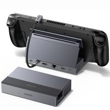 Hub Ugreen do Steam Deck dock USB-C 9w1 4K 120Hz - szary