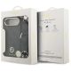 9. Etui Guess 4G Strass Logo & Big Strap Metal Buttons MagSafe na iPhone Air - czarne
