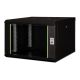 Digitus Szafa sieciowa wisząca Unique 19" 7U rack 600x600, drzwi szyba, czarny, niedzielona, złożona, 100kg