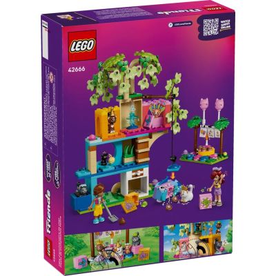 2. LEGO Friends 42666 Kocie przyjęcie urodzinowe i domek na drzewie