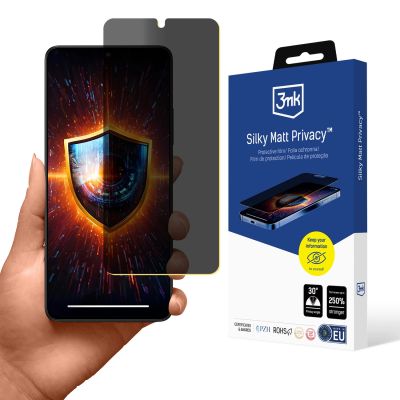 Folia prywatyzująca 3mk Silky Matt Privacy na Xiaomi Poco X6 Pro 5G