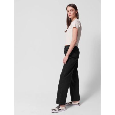 2. Jeansy straight z prostymi nogawkami damskie Outhorn OTHWSS24TTROF723-20S