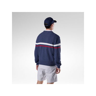 2. Sweter męski ROSSIGNOL M Knitted Cn Sweater granatowy