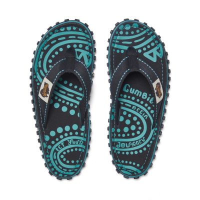 Gumbies japonki unisex ISLANDER FLIP-FLOP DOTTY