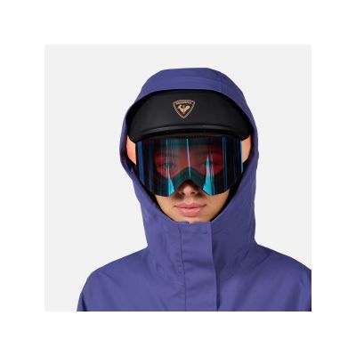 6. Kurtka narciarska damska ROSSIGNOL W DESAFIO 2L SHELL JKT niebieska