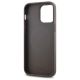 7. Etui DKNY Leather Checkered Mono Pattern MagSafe na iPhone 14 Pro Max - beżowe