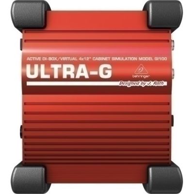 7. Behringer GI100 DI-box aktywny 1-kanałowy
