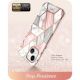 4. Etui Supcase Cosmo na iPhone 14 Plus - różowy marmur