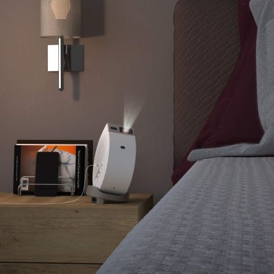 8. Projektor Benq GV32 Full HD (1920x1080) 500 ANSI lumenów Biały Sieć Wi-Fi