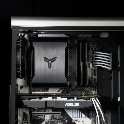 15. Jonsbo HX6250 Procesor Radiator 14 cm Czarny 1 szt.