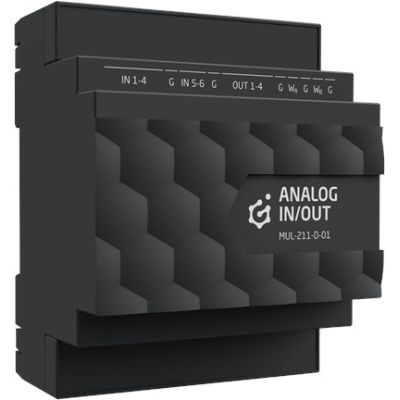 Moduł wejść i wyjść analogowych Grenton / wspiera 1-wire / montaż na szynie DIN / TF-Bus