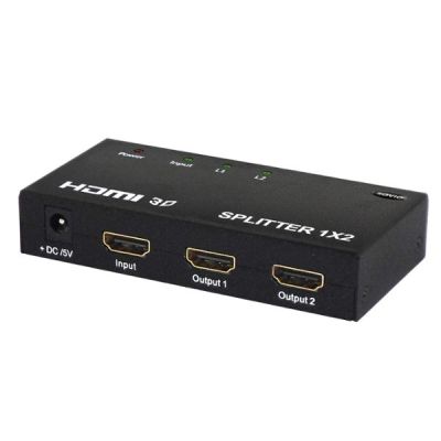 3. Splitter SAVIO cl-42 (HDMI; 2x HDMI)