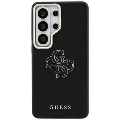 3. Etui Guess Grained Big 4G Metal Logo na Samsung Galaxy S26 Ultra - czarne