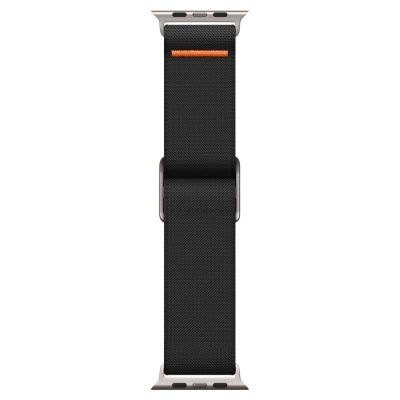 6. Pasek Spigen Fit Lite Ultra na Apple Watch 4/5/6/7/8/9/SE/Ultra (42/44/45/49 mm) - czarny