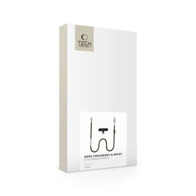 9. Smycz do telefonu Tech-Protect C10S Rope - zielona