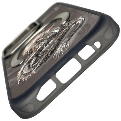 7. Etui Nimmy Dragon MagSafe na iPhone 16 Pro Max - szare