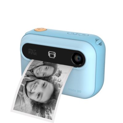 Aparat natychmiastowy dla dzieci Insta 20 z drukarką i możliwością drukowania etykiet, ekranem 3" Full HD IPS i podwójnym obiektywem 16 MP (blue)