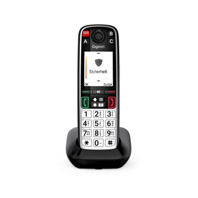 2. Gigaset EASY 500 Telefon analogowy/DECT Nazwa i identyfikacja dzwoniącego Czarny, Srebrny