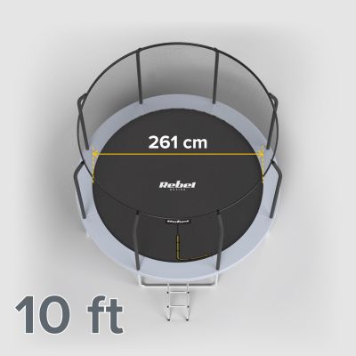 13. REBEL ACTIVE TRAMPOLINA PRO 10FT/305CM