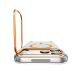 5. Etui Spigen Ultra Hybrid Optik S MagSafe na iPhone 18 Pro / 17 Pro - przezroczysto-pomarańczowy