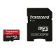 SD microSD Card 128GB Transcend SDXC UHS1 w/adapter