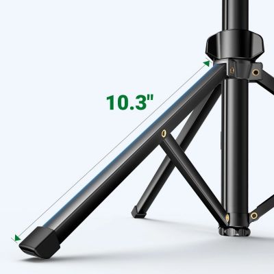 7. Selfie stick Ugreen LP680 ze stojakiem i pilotem Bluetooth 1.8m - czarny