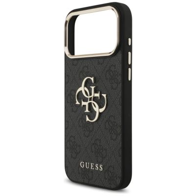 6. Etui Guess 4G Big 4G Classic Logo na iPhone 17 Pro Max / 18 Pro Max - czarno-złote