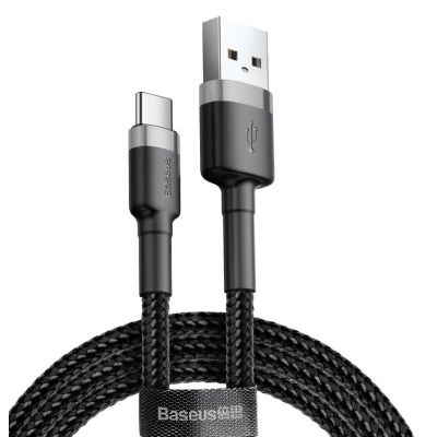 7. BASEUS KABEL USB-C CAFULE CATKLF-UG1 2A 3M CZARNY