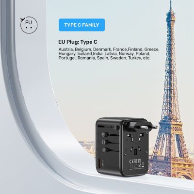 32. UNITEK ŁADOWARKA PODRÓŻNA EU/US/UK/AUS GAN PD 65W
