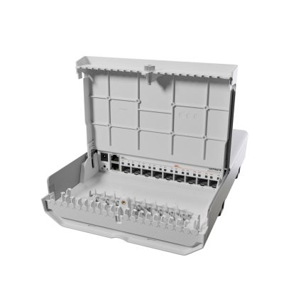 Mikrotik netFiber 9 Gigabit Ethernet (10/100/1000) Obsługa PoE Biały