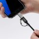7. Ugreen adapter przejściówka z USB Typ C na micro USB szary (50590)