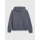 7. Bluza dresowa loose z kapturem dziewczęc 4F 4FJRSS26TSWSF2627-22S