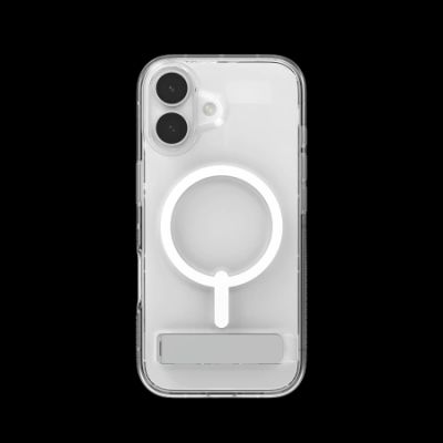 2. Etui ZAGG Crystal Palace Snap KS MagSafe z podstawką na iPhone 17 - przezroczyste