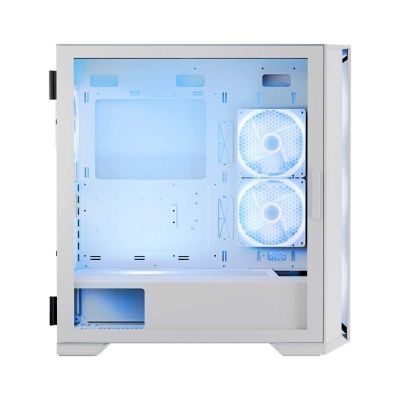 15. MODECOM OBUDOWA HORIZON ARGB FLOW MIDI USB TYPE -C BIAŁA