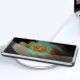 7. Clear 3in1 etui do Samsung Galaxy S23 Ultra silikonowy pokrowiec z ramką niebieskie