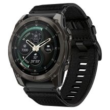 Pasek Tech-Protect Nylon Classic na Garmin Fenix 5X / 5X Plus / 6X / 6X Pro / 7X / 8 / 8 Pro / 9 / 9 Pro (47 mm) - czarny
