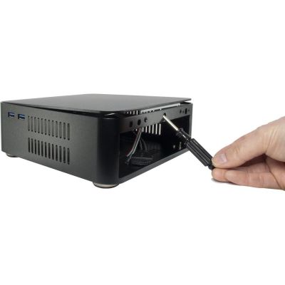 10. Inter-Tech ITX A60 Mini Tower Czarny 60 W