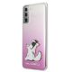 2. Etui Karl Lagerfeld Choupette Fun na Samsung Galaxy S21+ - różowe