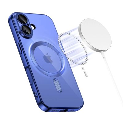 2. Etui Tech-Protect MagFlex MagSafe na iPhone 17 - przezroczysto-granatowe