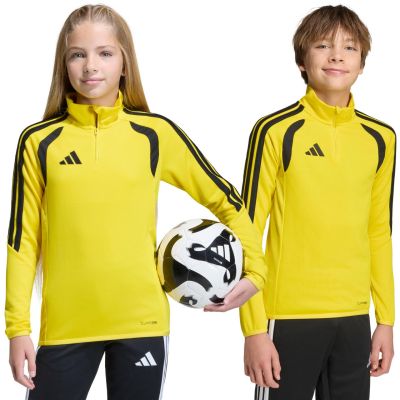 9. Bluza dla dzieci adidas Tiro 26 League Training Top żółto-czarna JY7158